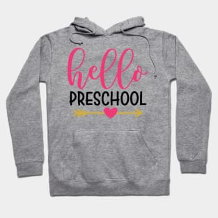 Hello Preschool Back to School Kids Hoodie